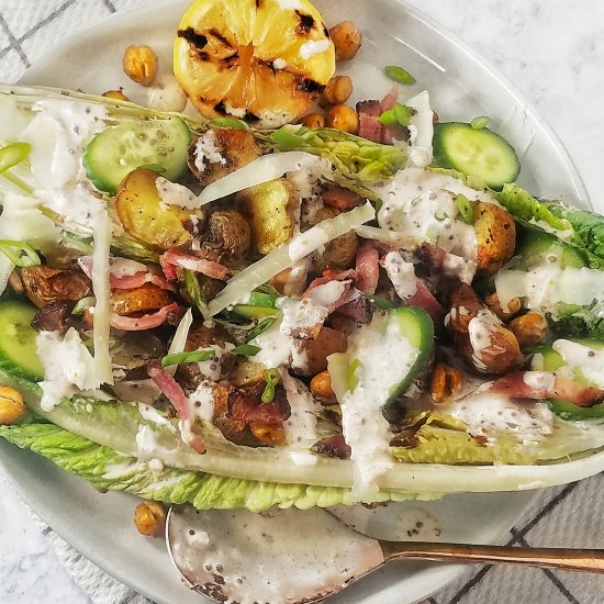 Salad with Roasted Potatoes