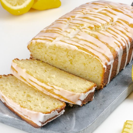 Lemon Loaf with Lemon Glaze