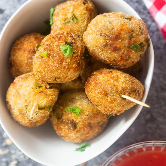 Neapolitan Eggplant Meatballs