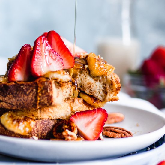 Rustic Vegan French Toast