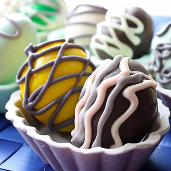 Easter Egg Cake Balls