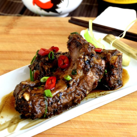 Chinese spareribs with black bean