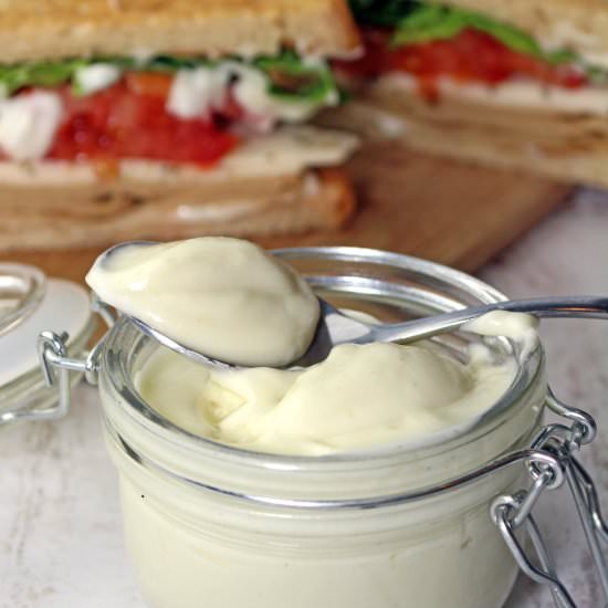 Homemade Vegan Mayonnaise