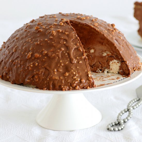 No Bake Chocolate Bomb Cake