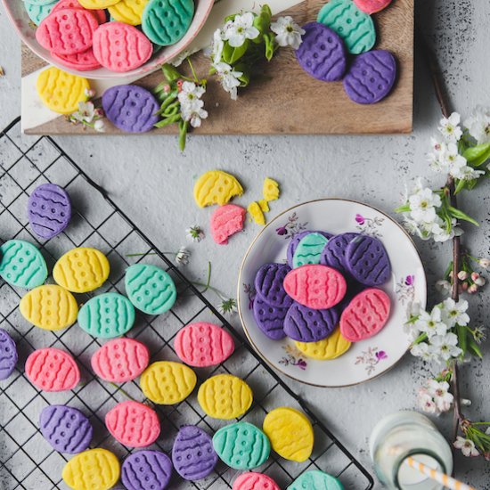 Cream Cheese Easter Egg Cookies