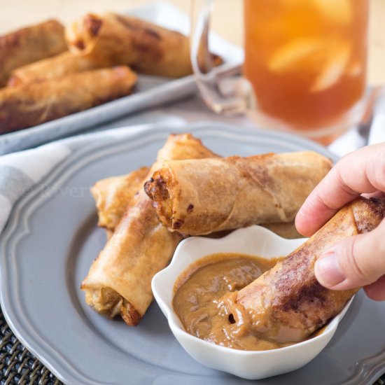 Turon with Dulce De Leche