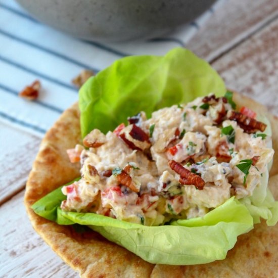 Red Pepper Pecan Chicken Salad