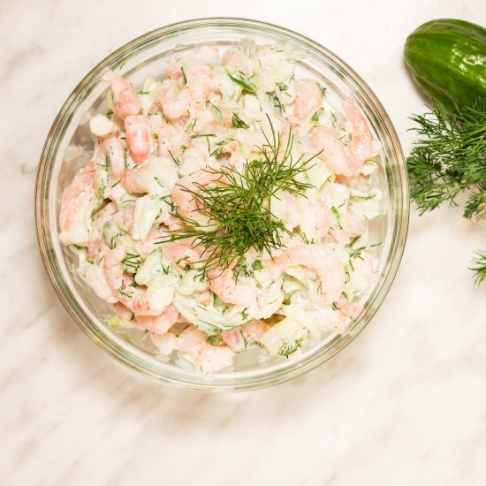 Shrimp Salad with Dill