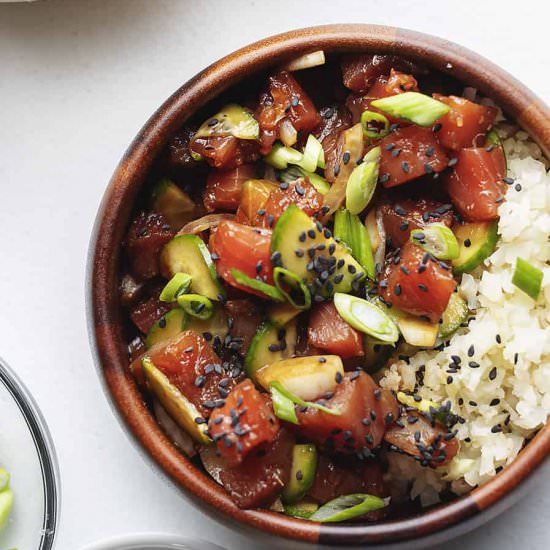 DIY Ahi Tuna Bowls