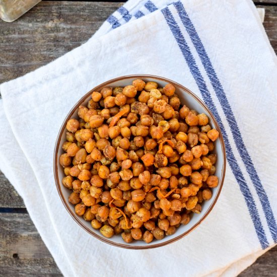 Sumac Roasted Chick Peas