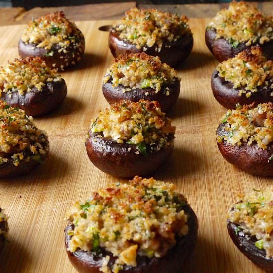 Sausage Stuffed Mushrooms