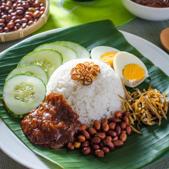 Malaysian Nasi Lemak