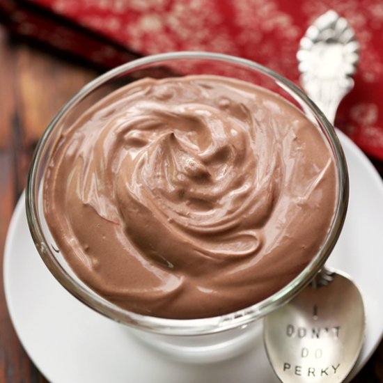 homemade chocolate yogurt