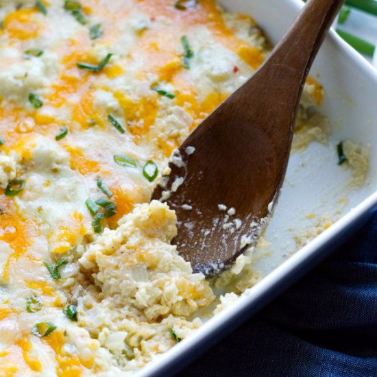 Green Chile Cauliflower Casserole