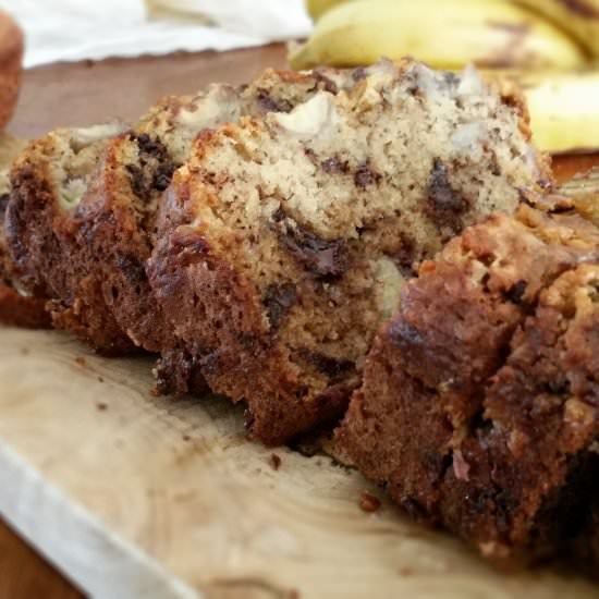 Chocolate Chunk Banana Bread