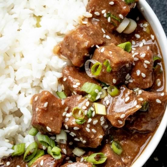 Instant Pot Korean Beef and Rice