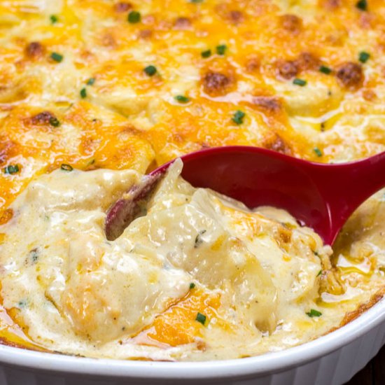 Easy Cheesy Scalloped Potatoes