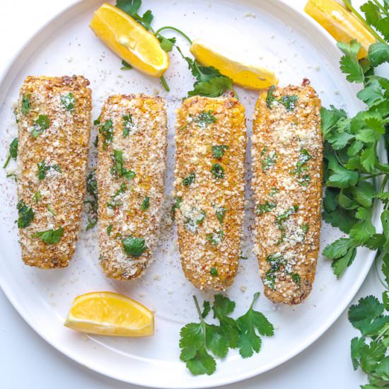 Air Fryer Mexican Street Corn