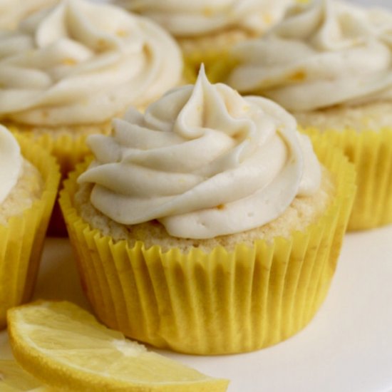 Gluten-free Lemon Cupcakes