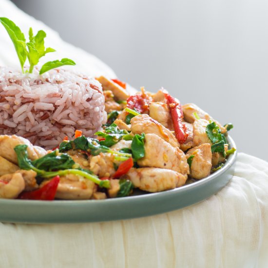 Thai Holy Basil Chicken