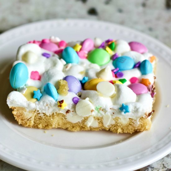 M&M Cookie Bars