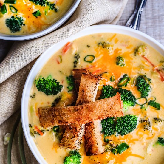 Bistro Broccoli Cheese Soup