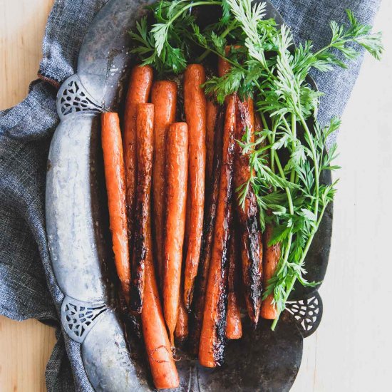 Brown Sugar Candied Carrots