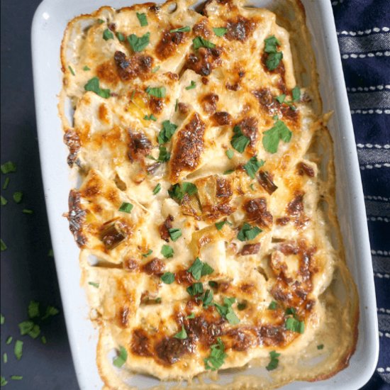 Celeriac Gratin