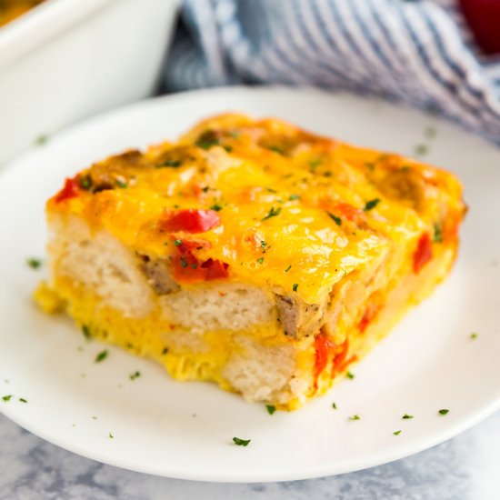 Bubble Up Breakfast Casserole