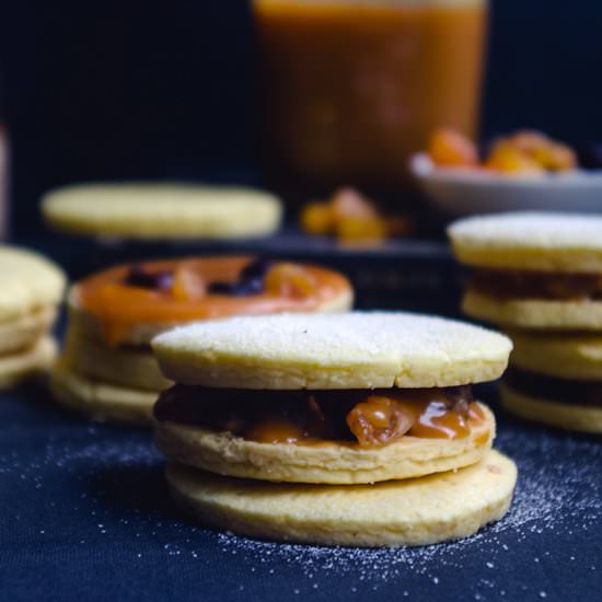 Rum and Raisin Alfajores