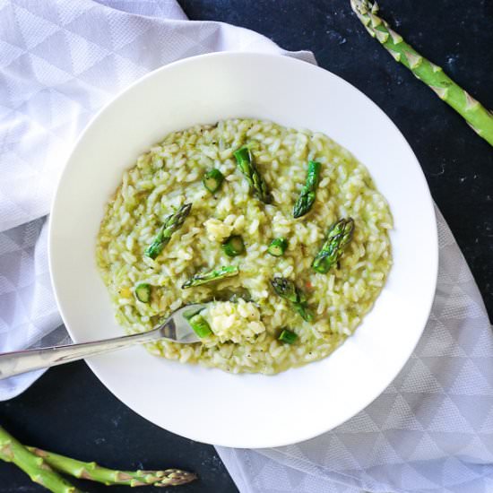 Asparagus Risotto