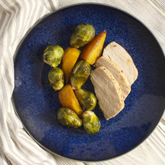 Roast Pork with Vegetables