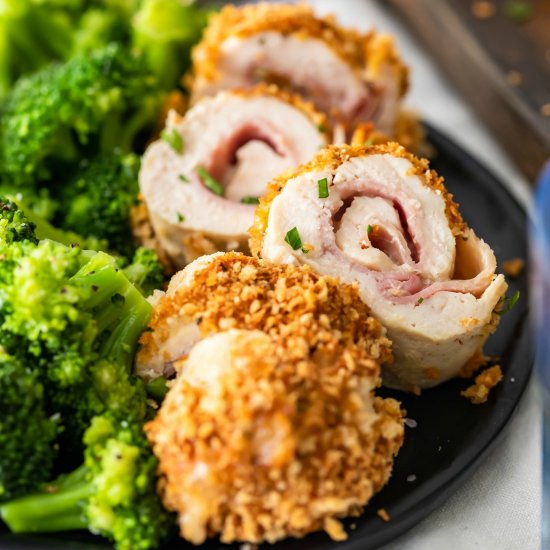 Baked Chicken Cordon Bleu