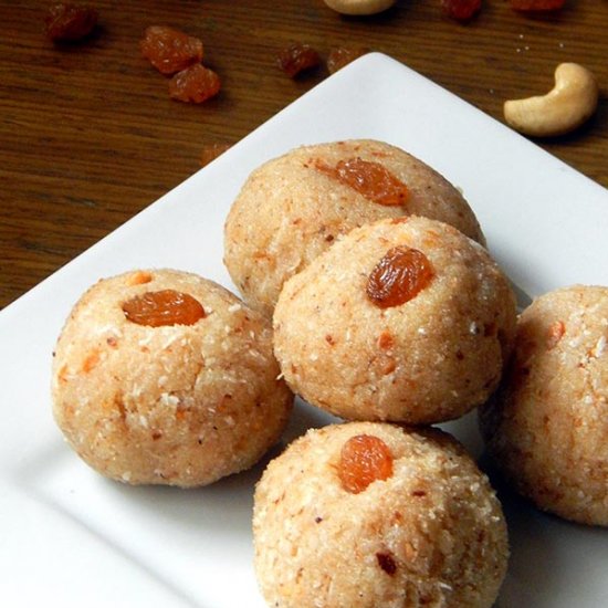 suji ladoo recipe with coconut