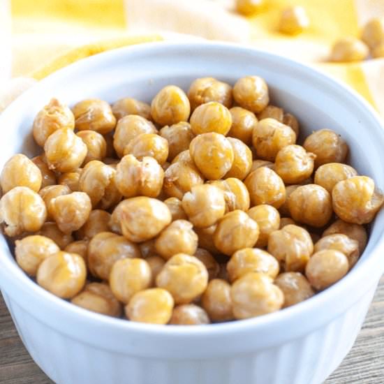 Air Fryer Roasted Chickpeas