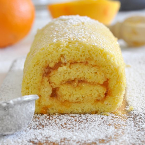 Orange Cake Roll