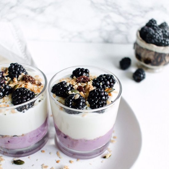 Blackberry Parfaits