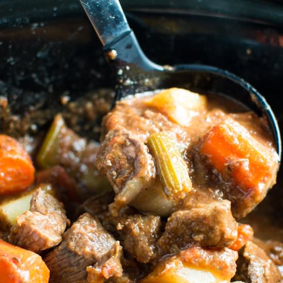 Hearty Slow Cooker Beef Stew