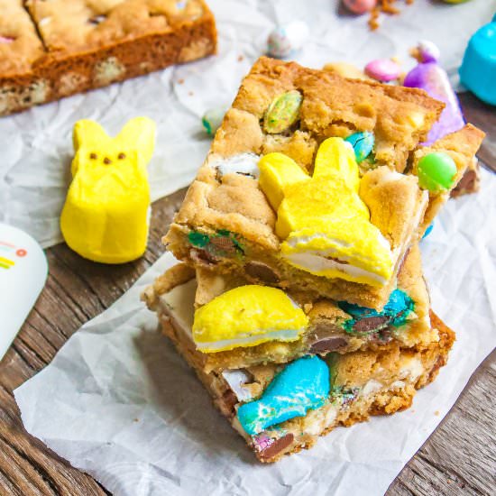 EASTER CANDY BLONDIES