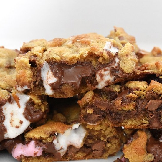 Nutella S’mores Bars