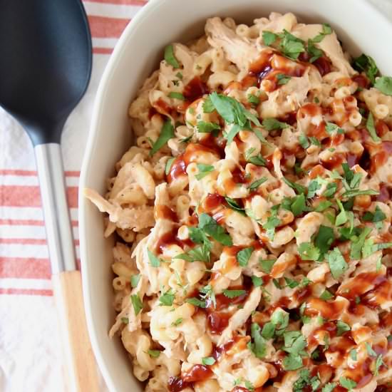 BBQ Chicken Mac & Cheese