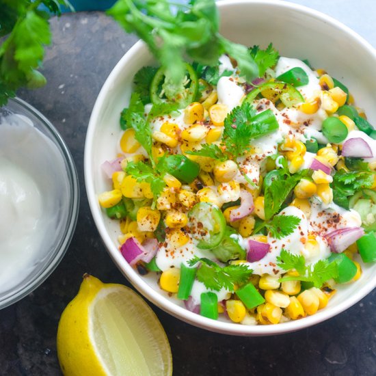 Charred Corn Salad