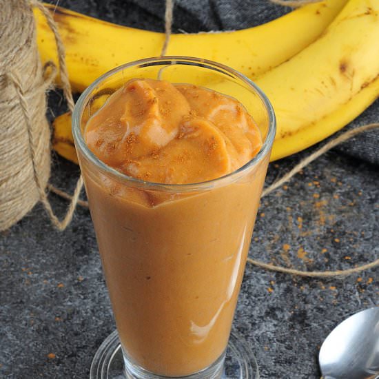 Healthy sweet potato smoothie