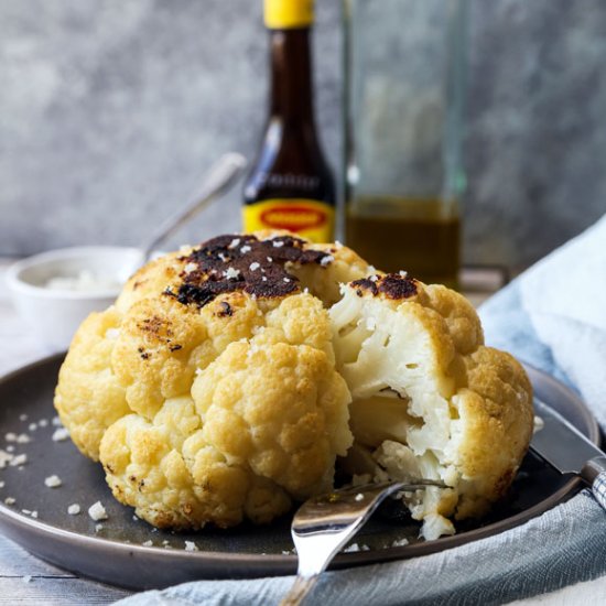 Whole Roasted Cauliflower Head