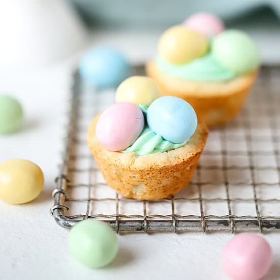 Easter Cookie Cups