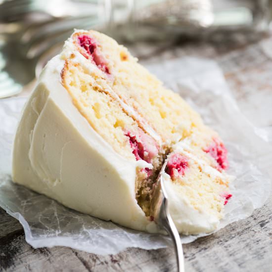 Raspberry Lemon Cake