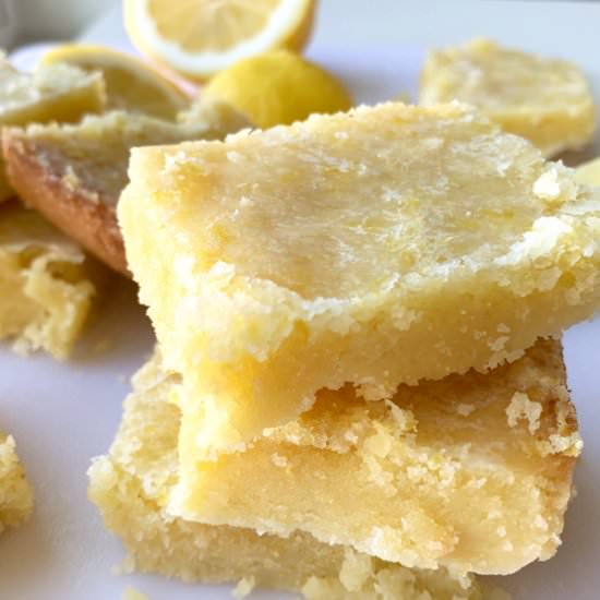 Skinny Lemon Bliss Bars