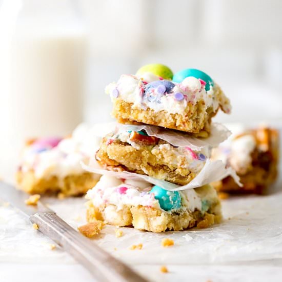 Spring Confetti Cookie Bars