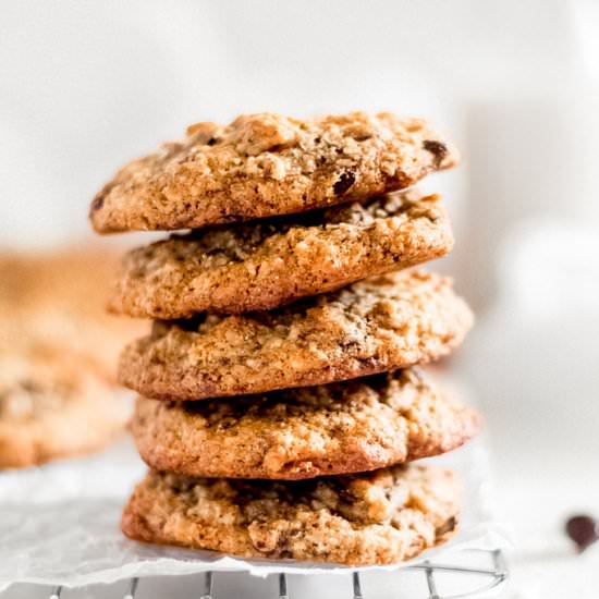 Coconut Chocolate Chip Cookies