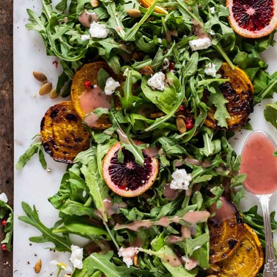 Arugula Golden Beet Salad